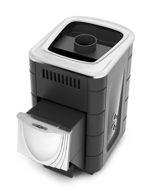 Печь для бани ПБ Компакт 2017 Карбон ДН ТО антрацит